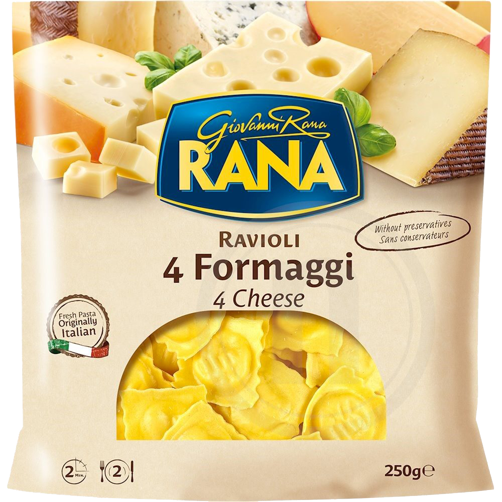 Giovanni RANA Ravioli 4 Cheese 250g x 8