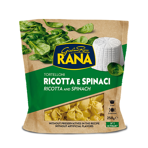 Giovanni RANA Tortellini Ricotta & Spinach 250g x 8 