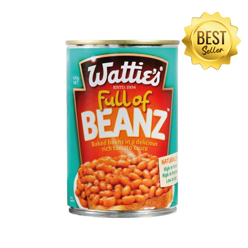 Wattie's Full Beanz Baked Beans in Delicious Rich Tomato 420g x 24