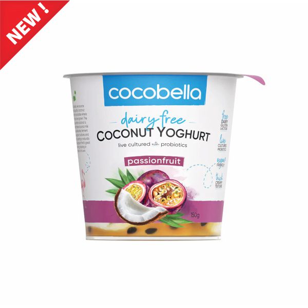 Cocobella Coconut Yoghurt Passionfruit Global Food Products