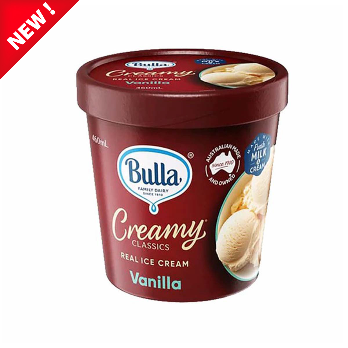 Bulla Creamy Classics Ice Cream Vanilla Global Food Products